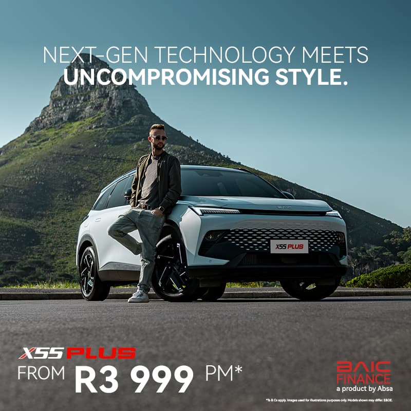 BAIC X55 Plus Monthly Slider Banner